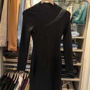 Milly - Designer Elegant Black Dress - M